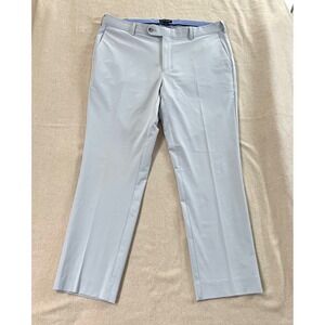 Peter Millar Crown Crafted Pants Men's 35(36)x30(28) Blue Gray Performance EUC